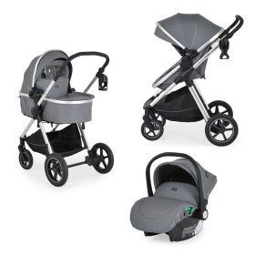 Moni Alina 3 in 1 babakocsi - titanium/szürke