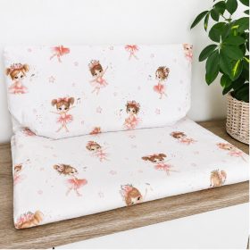   Bélelt lepedő bölcsis/ovis fektetőre 56×130 cm (óvodai derékalj) – Balerina
