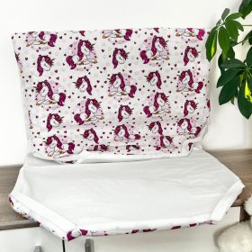   Bélelt lepedő bölcsis/ovis fektetőre 56×130 cm (óvodai derékalj) – Unicornisos