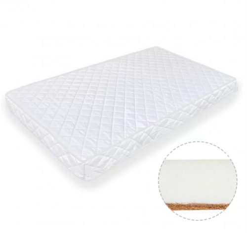 Timba Comfort kókusz–hab matrac 70×140×10 cm – kétoldalas baba matrac, természetes tartás és kényelmes alvás