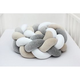   Scamp fonott rácsvédő 180 cm – tricolor - cirmosszürke/fehér/bézs