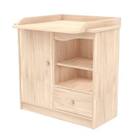   Timba Niki 90 pelenkázó komód eltolható feltéttel – borostyán, praktikus babaszoba bútor