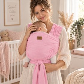 Cangaroo Cherish hordozókendő – pink