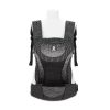 Lorelli Mia ergonomikus csatos babahordozó kenguru – Black, 4–36 hónapos korig