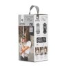 Lorelli Mia ergonomikus csatos babahordozó kenguru – Black, 4–36 hónapos korig