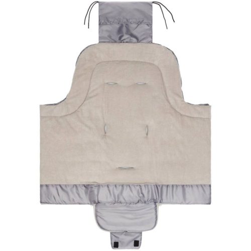 Fillikid Eco Big bundazsák babakocsiba – ezüstszürke