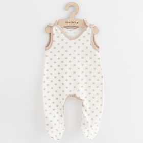 Baba rugdalózó New Baby Classic csillag bézs - 62