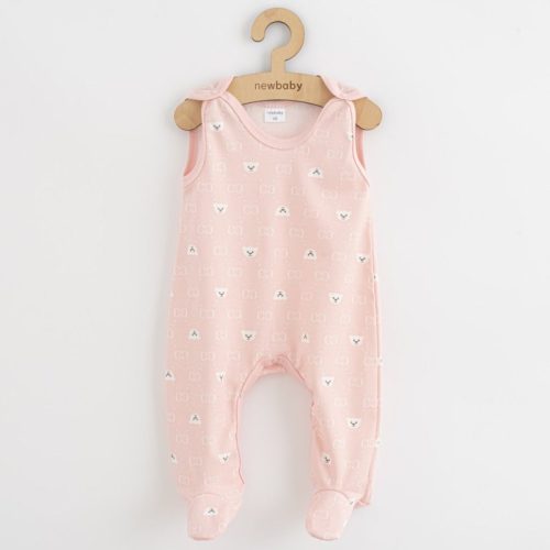 Baba rugdalózó New Baby Classic maci fehér/púder - 80