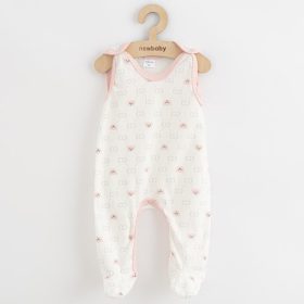 Baba rugdalózó New Baby Classic maci fehér - 62