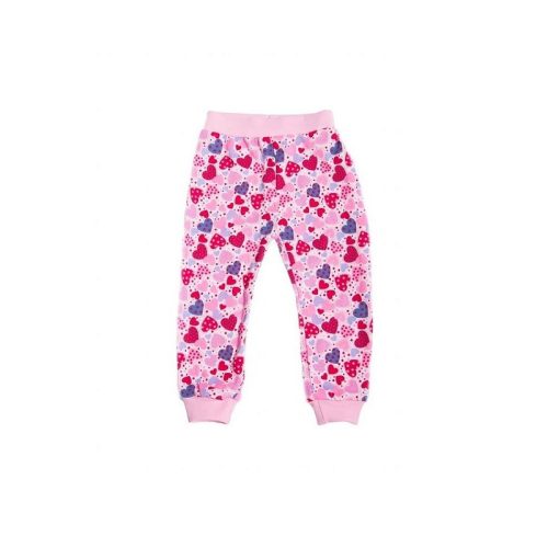 Totyogó pocaknadrág - pink szivecske 122