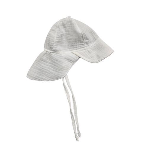Szafari kalap - Nyári babasapka - fehér 48 cm-es