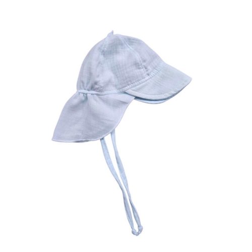 Szafari kalap - Nyári babasapka - kék 48 cm-es