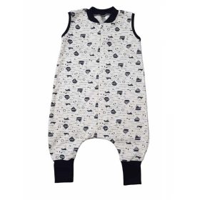 Tipegő hálózsák – ujjatlan – kék vitorlás - 116