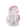 CANGAROO Brillo itatópohár szívószállal 250ml, pink