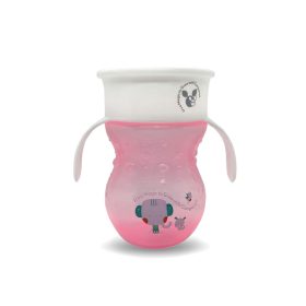 CANGAROO Cup 360as itatópohár 270ml, pink