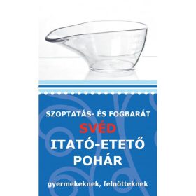 Svéd itató-etető pohár 80ml