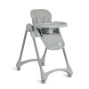 Moni Rico multifunkciós baba etetőszék – szürke, összecsukható etetőszék