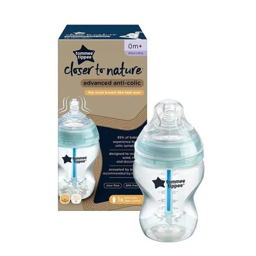 Tommee Tippee cumisüveg Advanced anti colic 260ml türkiz