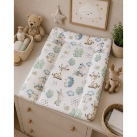 Softy puha pelenkázólap 70×50 cm – Nyuszi és süni