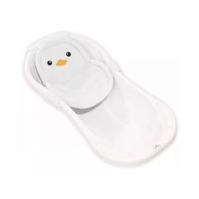 Pingvines babatartó babakádba – fehér