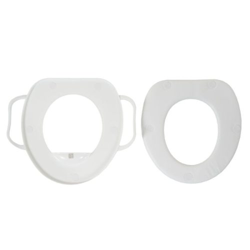 Moni WIGGLE WC-szűkítő kapaszkodóval – mintás, pink színben