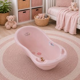   Fürdető kád 102 cm – erdei őzike mintával, púder babakád