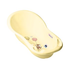   Fürdető kád 102 cm – erdei őzike mintával, sárga babakád