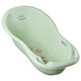   Fürdető kád 102 cm – erdei őzike mintával, zöld babakád