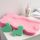 Tega Baby Care Uni babakádba való szivacs – pink
