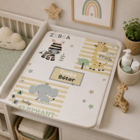 Timba puha sík pelenkázólap 61×50 cm – Safari
