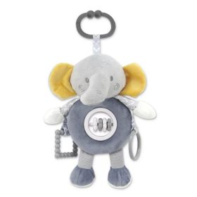 Lorelli Toys plüss csörgőjáték – szürke elefánt