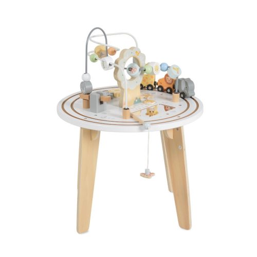 Moni Toys fa állatos activity asztalka – fejlesztő játék kisgyermekeknek