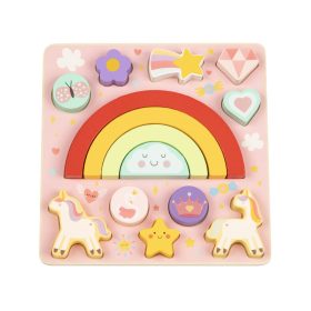   Fa 2in1 Balance Puzzle – Unicornis egyensúlyozó és kirakó fajáték