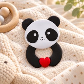 AKUKU szilikon rágóka – Panda