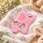 Baby Care szilikon rágóka – Elephant Lucky Pink