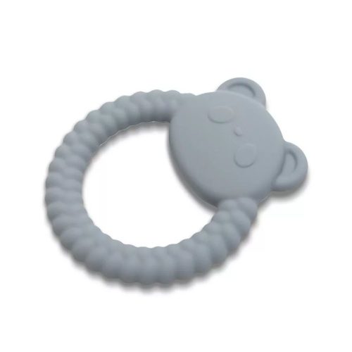 Lorelli Panda természetes szilikon rágóka – Grey