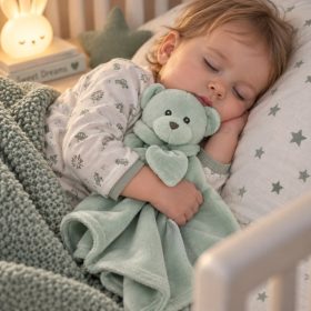 Lorelli Toys Teddy Bear szundikendő – green színben