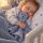 Lorelli Toys Teddy Bear szundikendő – grey színben