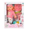 Tutu Love interaktív baba etetőkészlettel 33 cm – gondoskodó szerepjáték baba
