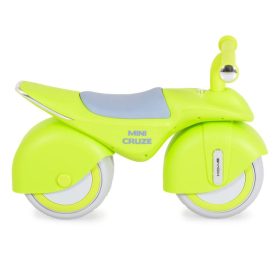   BYOX MINI CRUZE futóbicikli és ráülős kismotor – zenélő, óriás kerekekkel, neon zöld