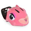 BYOX KATI biciklis sisak 48–54 cm – lányos pink, LED világítással