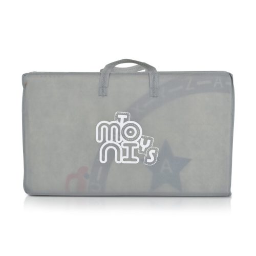 Moni Toys nagy méretű szivacs játszószőnyeg babáknak – erdei állatkák, 120x180 cm