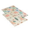 Moni Toys XPE ÚJ pasztell összecsukható játszószőnyeg 120×180 cm – Forest / elefántos, puha és biztonságos játékfelület