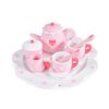 Moni Toys fa teás készlet 12 db – szerepjáték teázó szett gyerekeknek