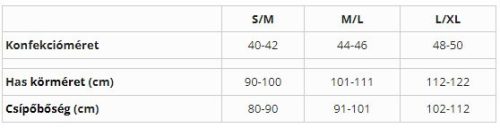 Bellissima M007 Maternity varrás nélküli kismama leggings – L/XL-es méret