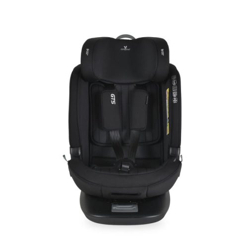 Cangaroo GTS prémium autósülés 40–150 cm – SPS, 360°-ban forgatható, fekete