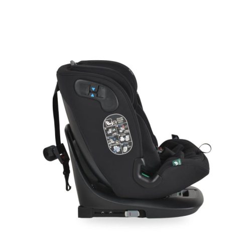 Cangaroo GTS prémium autósülés 40–150 cm – SPS, 360°-ban forgatható, fekete