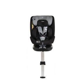   Cangaroo i-PROTECT autósülés 40–150 cm – támasztólábbal, 360°-ban forgatható, Steel/szürke
