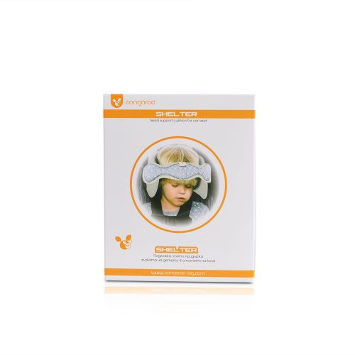 Fejtámasz ergonomikus, szürke, SHELTER