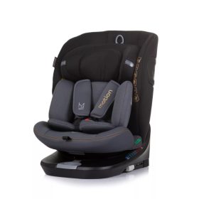   Chipolino Motion 360° I-Size forgatható autósülés (0-36 kg / 40–150cm) – Obsidian, ISOFIX gyerekülés